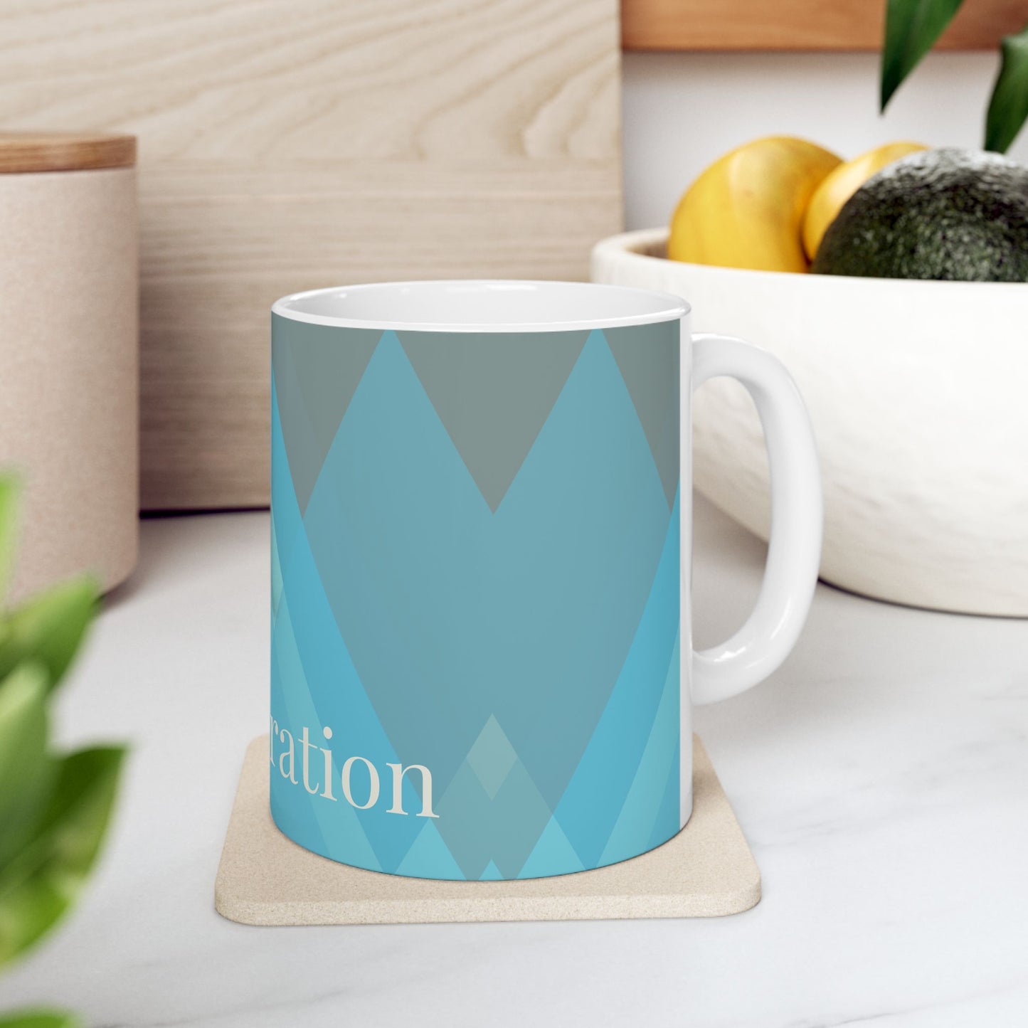 Inspiration Ceramic Coffee Mug - Motivational Design (11oz, 15oz)