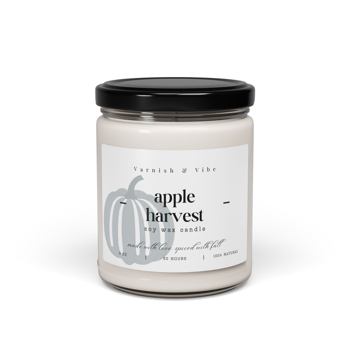 Fall Vegan Natural Soy Candle, 9oz