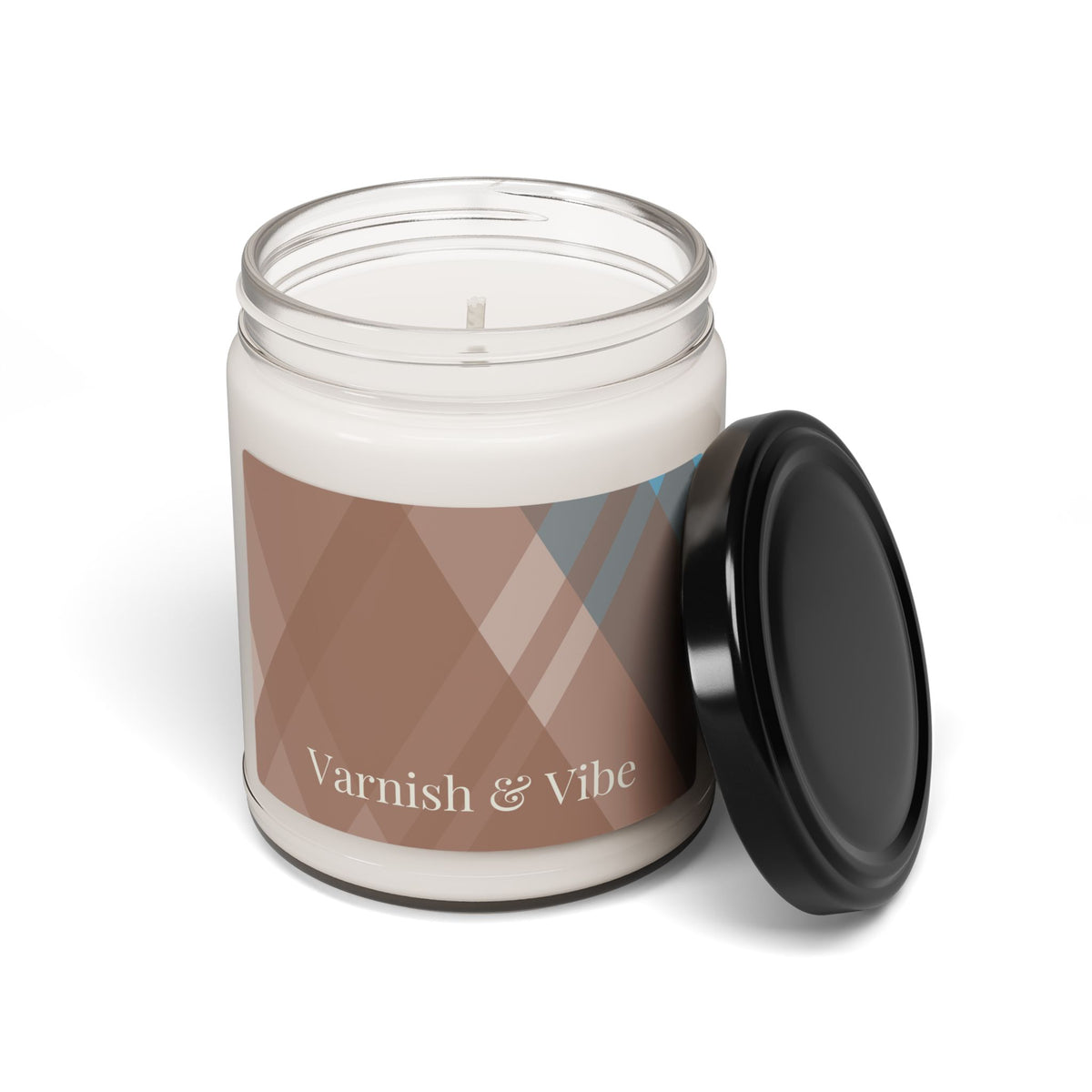 MOCHA MOUSSE 9oz SCENTED SOY CANDLE - Varnish & Vibe