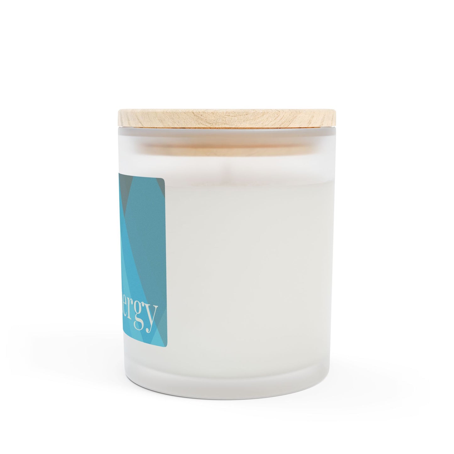 OCEAN ENERGY 11oz FROSTED GLASS CANDLE - Varnish & Vibe
