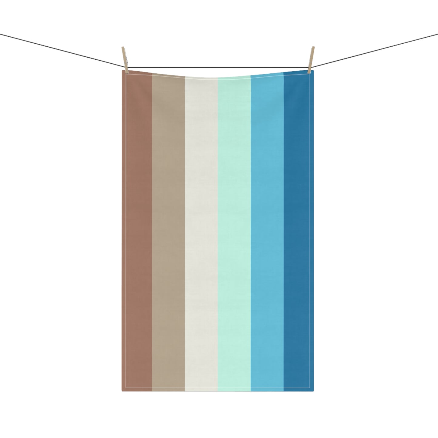 OCEAN STRIPED BREEZE COTTON TEA TOWEL