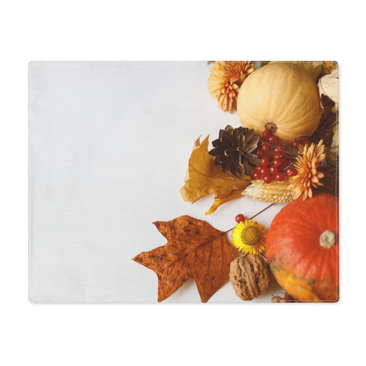 Maple and Pumpkin Fall Harvest Placemat