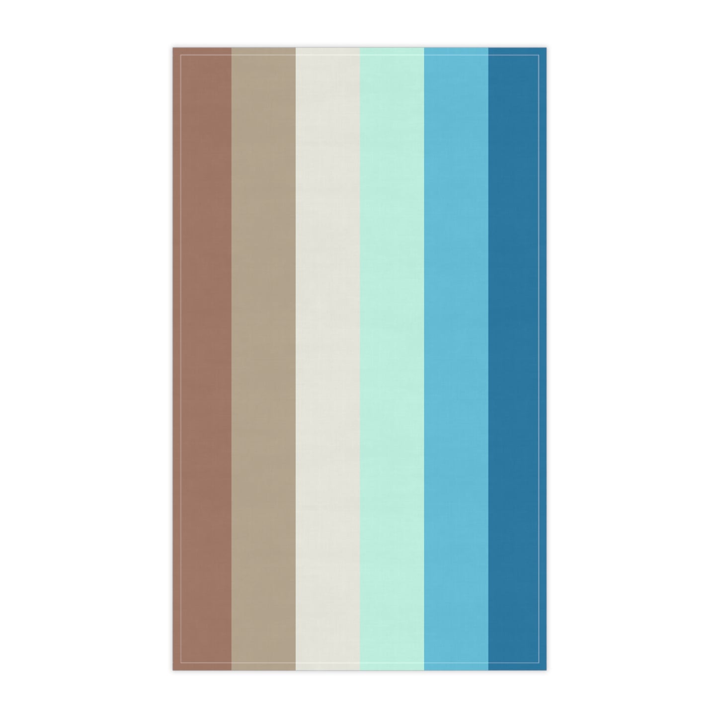 OCEAN STRIPED BREEZE COTTON TEA TOWEL