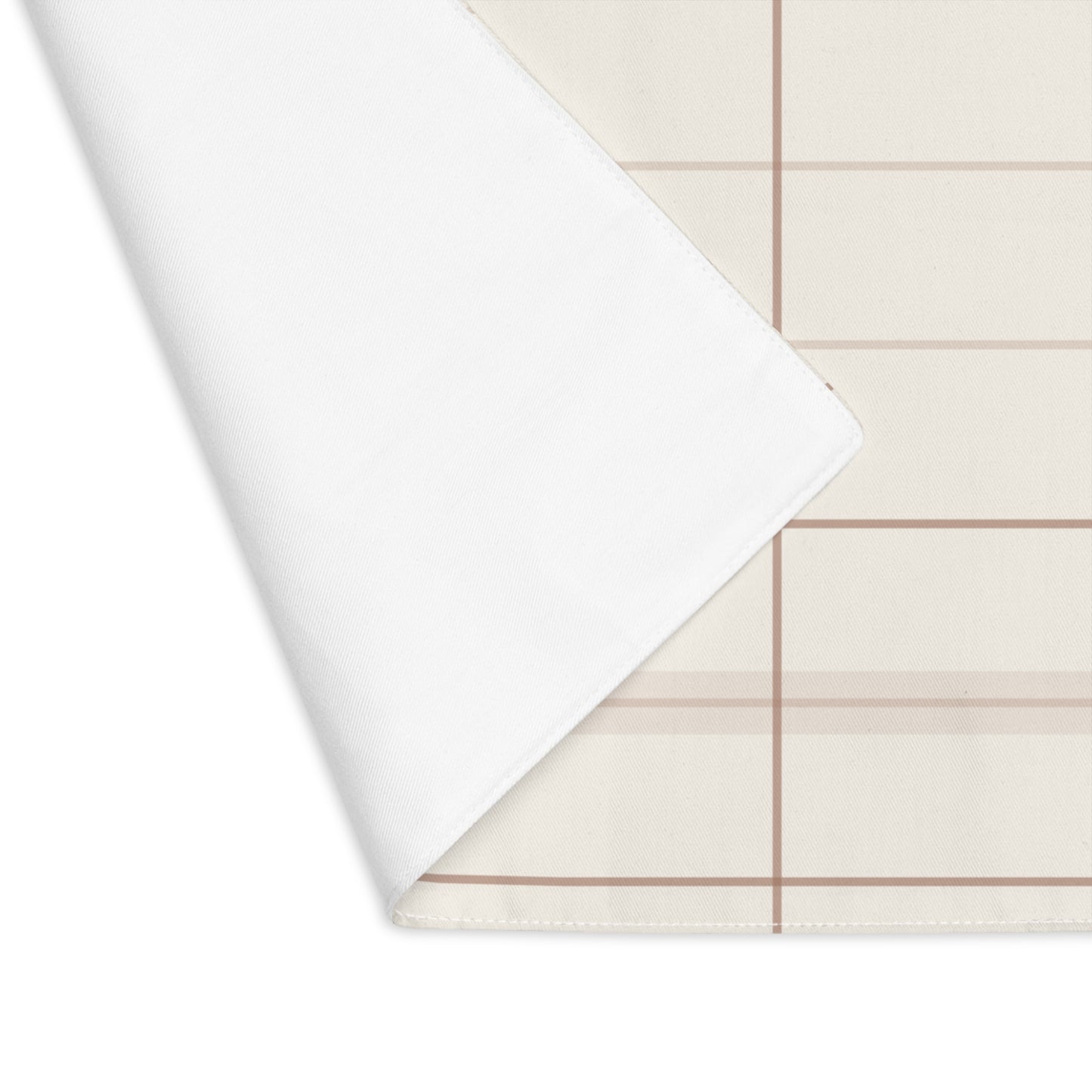 Textured Grid Minimalist Fall Placemat