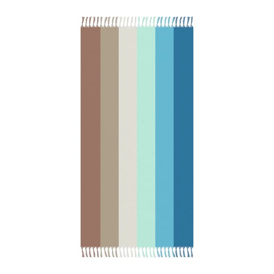OCEAN STRIPED BOHO BEACH CLOTH