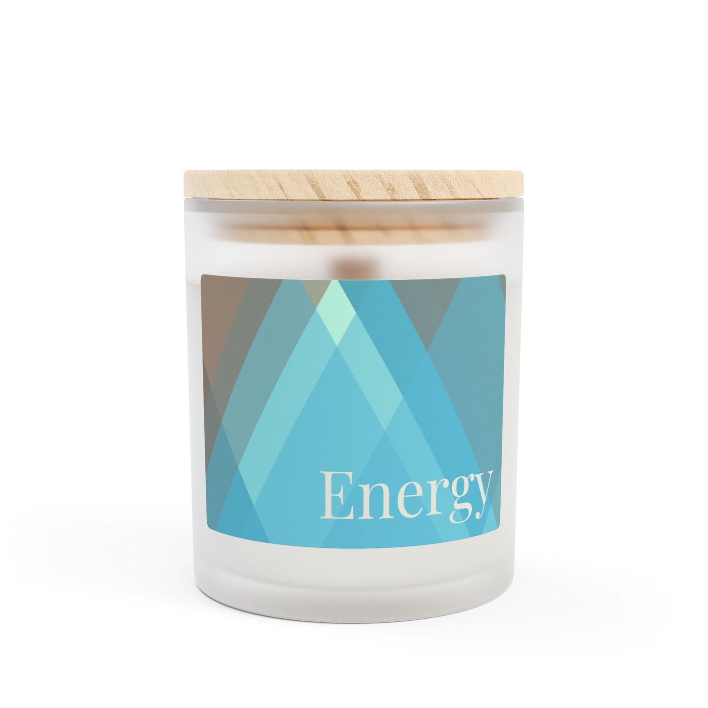 OCEAN ENERGY 11oz FROSTED GLASS CANDLE - Varnish & Vibe