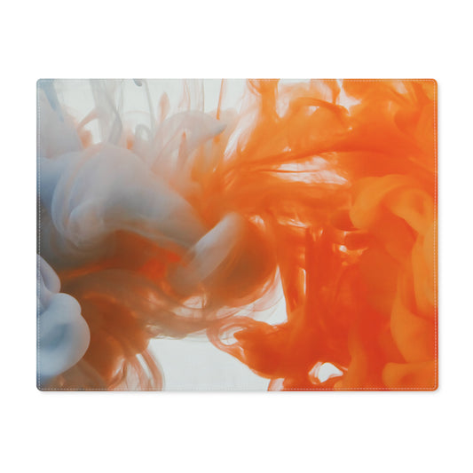 Spiced Orange Abstract Fall Accent Placemat