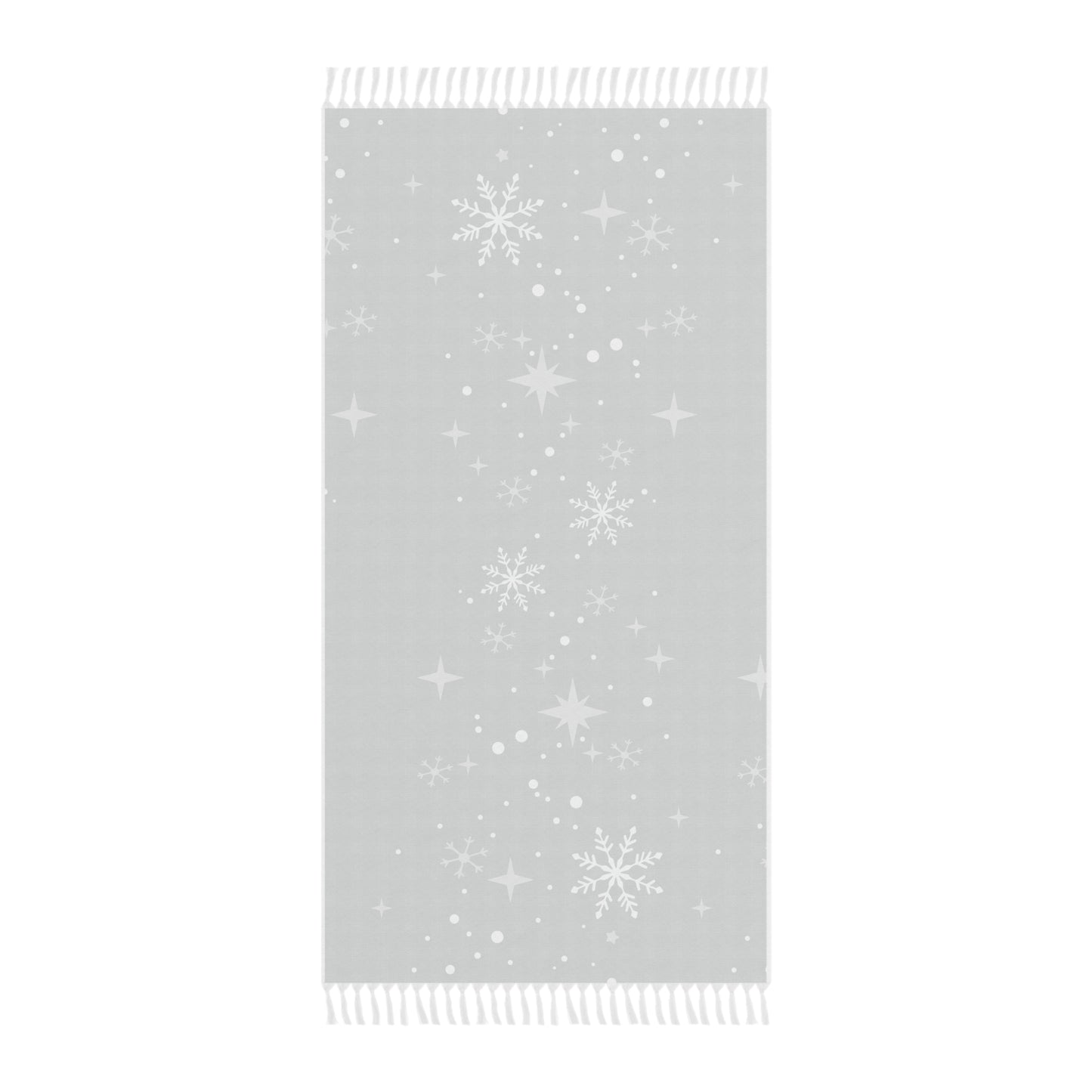 Christmas Green Tartan Winter Boho Beach Cloth - Varnish & Vibe