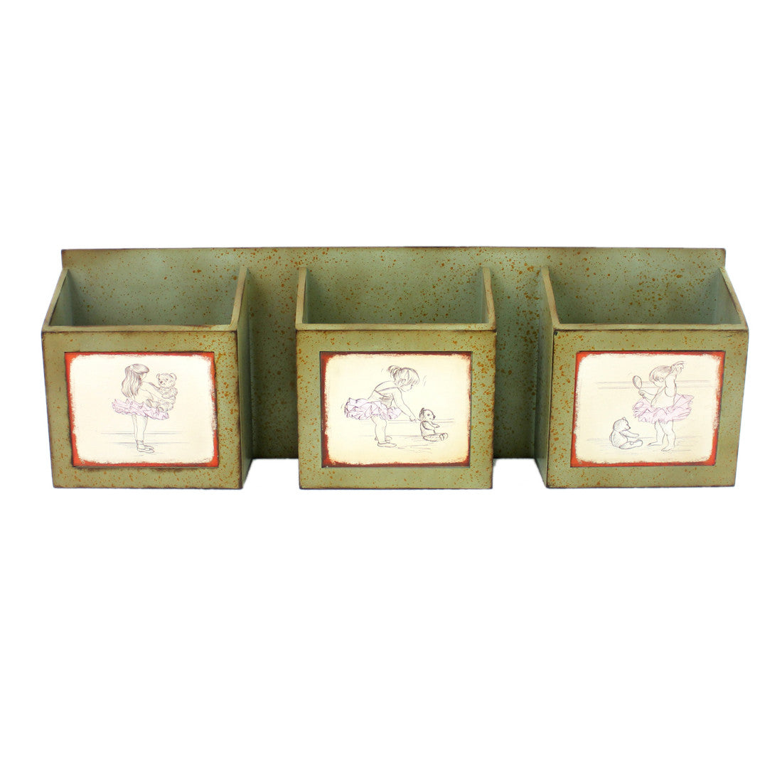 CALABASAS 12" X 36" GREEN WOOD WALL DECOR - Varnish & Vibe