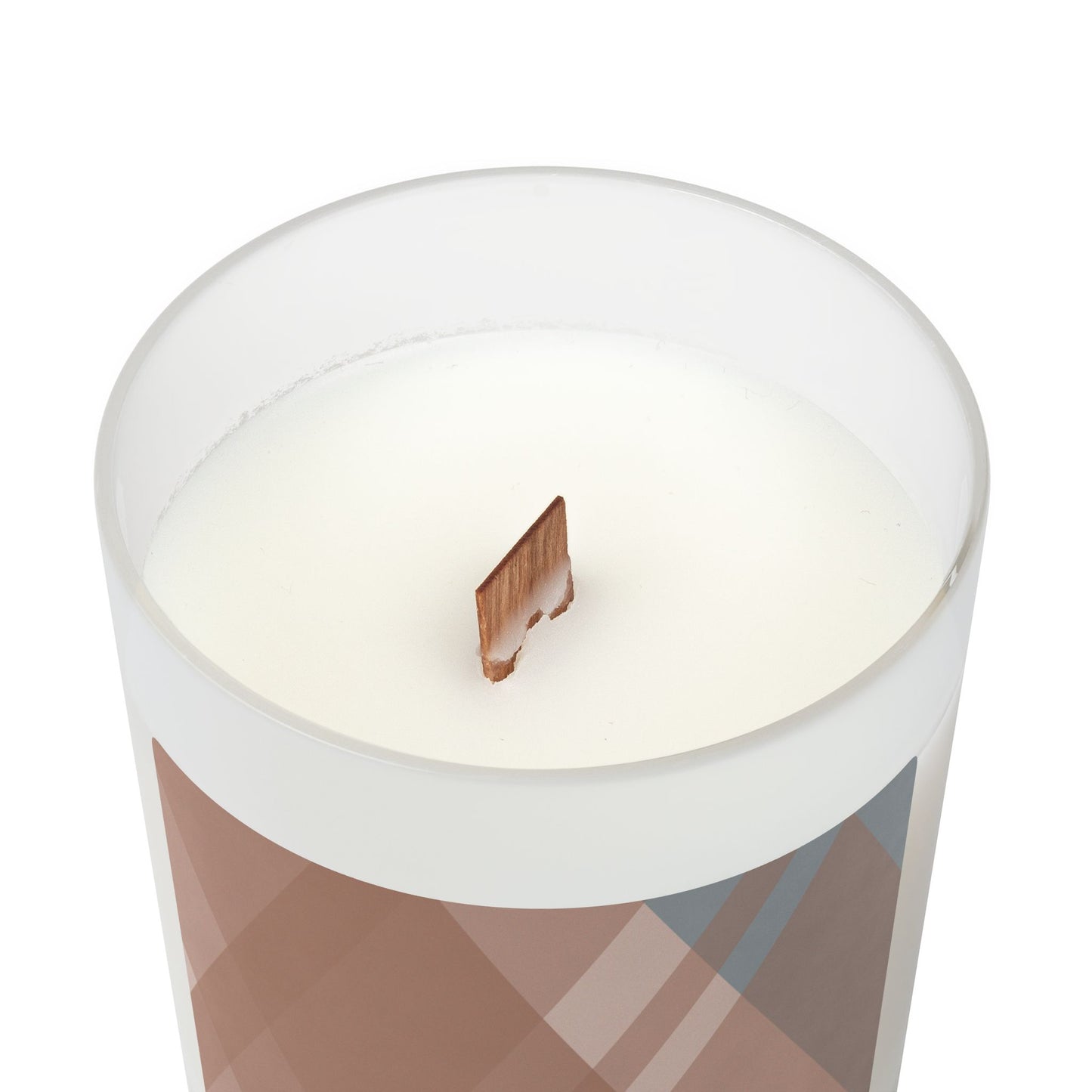 MOCHA MOUSSE 11oz FROSTED GLASS CANDLE - Varnish & Vibe