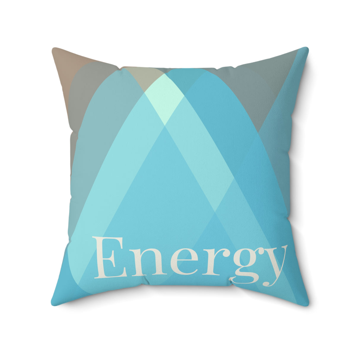 OCEAN ENERGY FAUX SUEDE SQUARE PILLOW - Varnish & Vibe