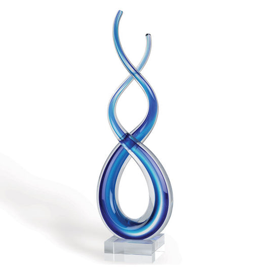 OCEAN MURANO GLASS SCULPTURE
