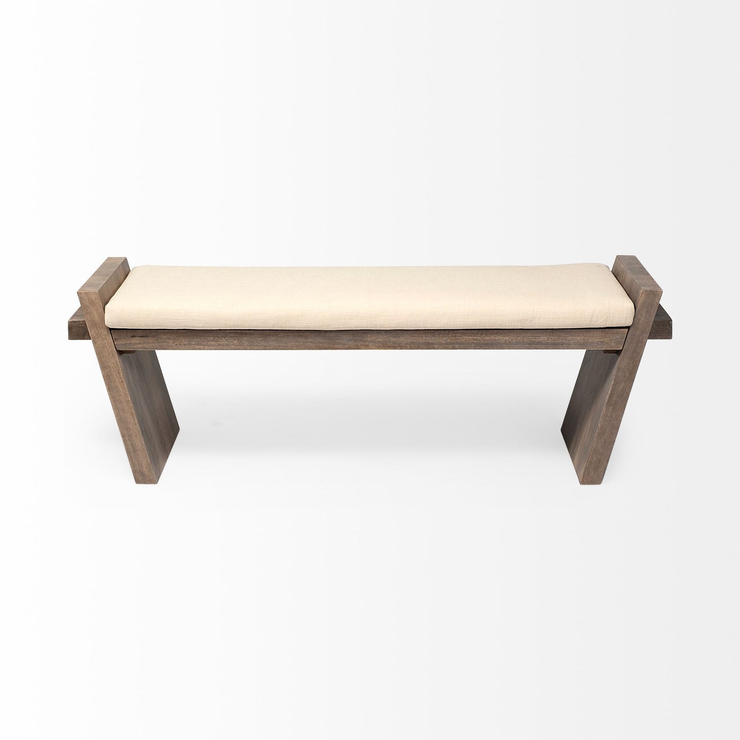 HERMOSA UPHOLSTERED WOOD BENCH