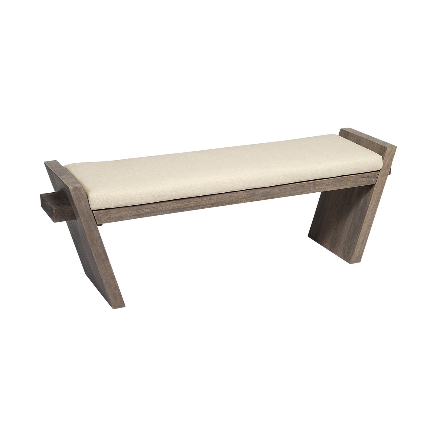 HERMOSA UPHOLSTERED WOOD BENCH