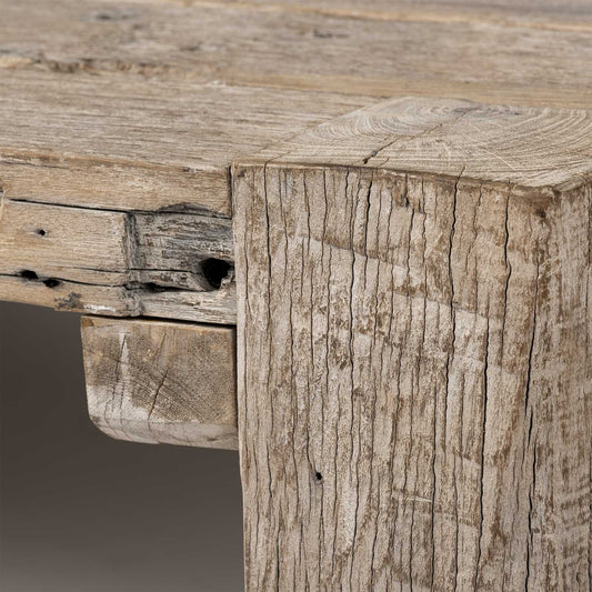 OCEAN 48" NATURAL DISTRESSED WOOD COFFEE TABLE