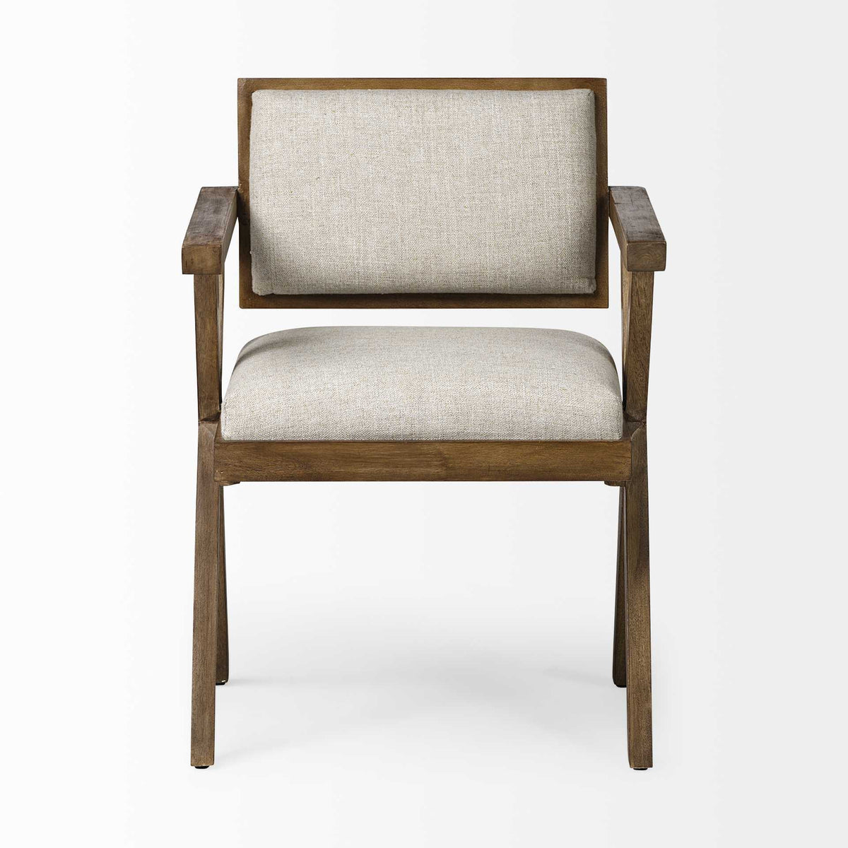 REDONDO CREAM FABRIC ARMCHAIR
