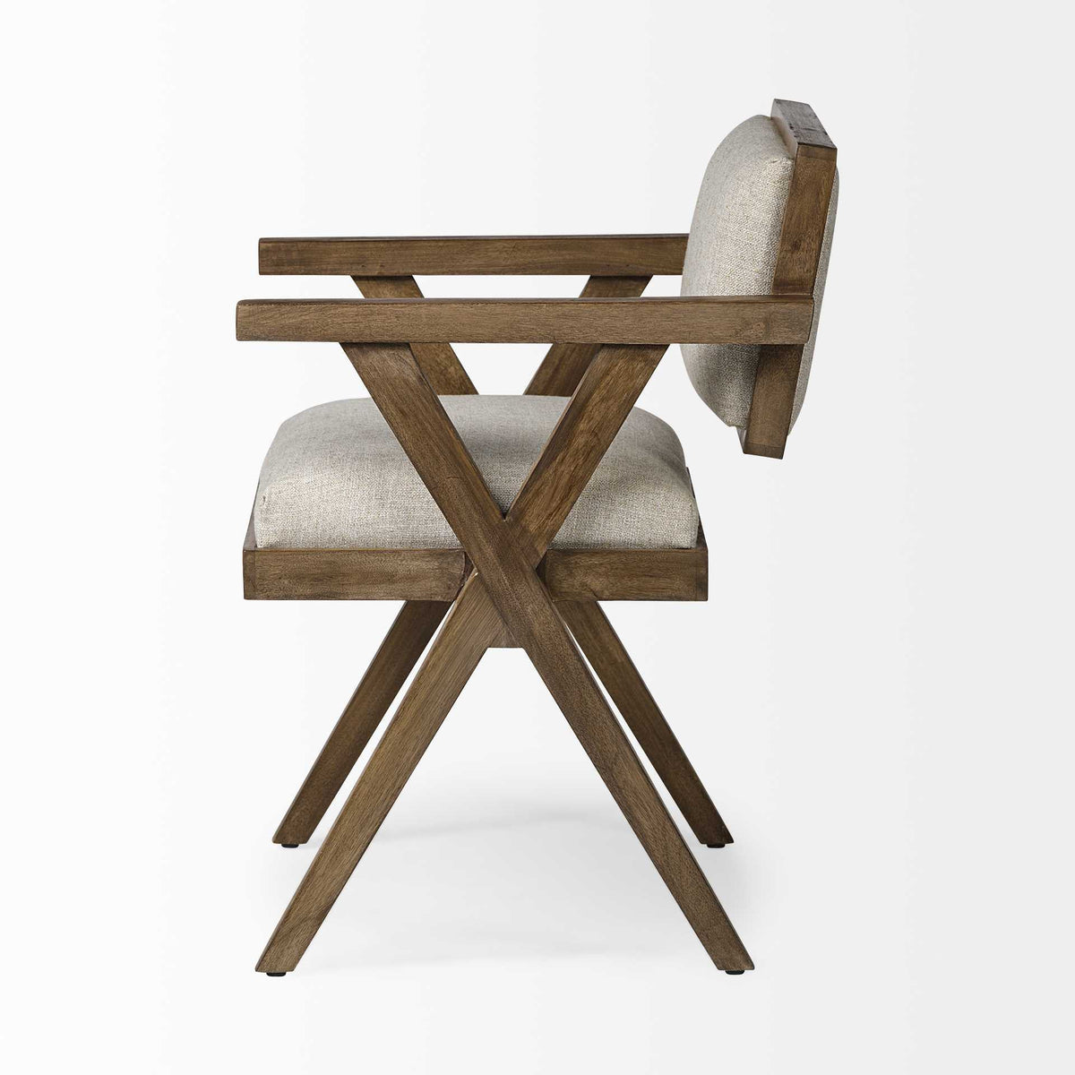 REDONDO CREAM FABRIC ARMCHAIR