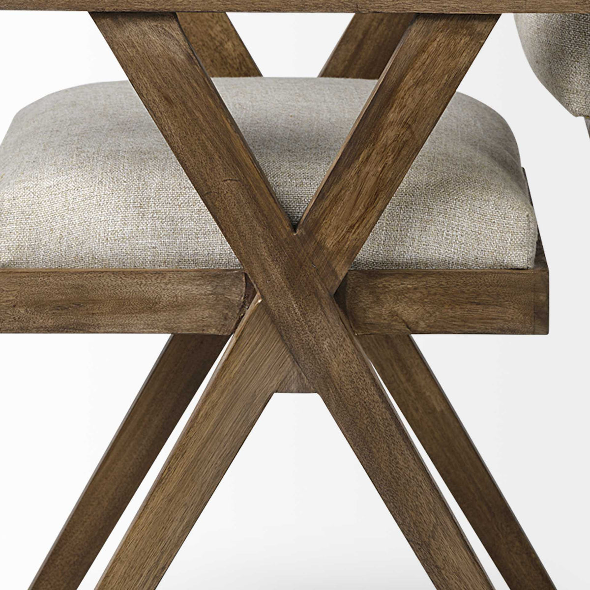 REDONDO CREAM FABRIC ARMCHAIR