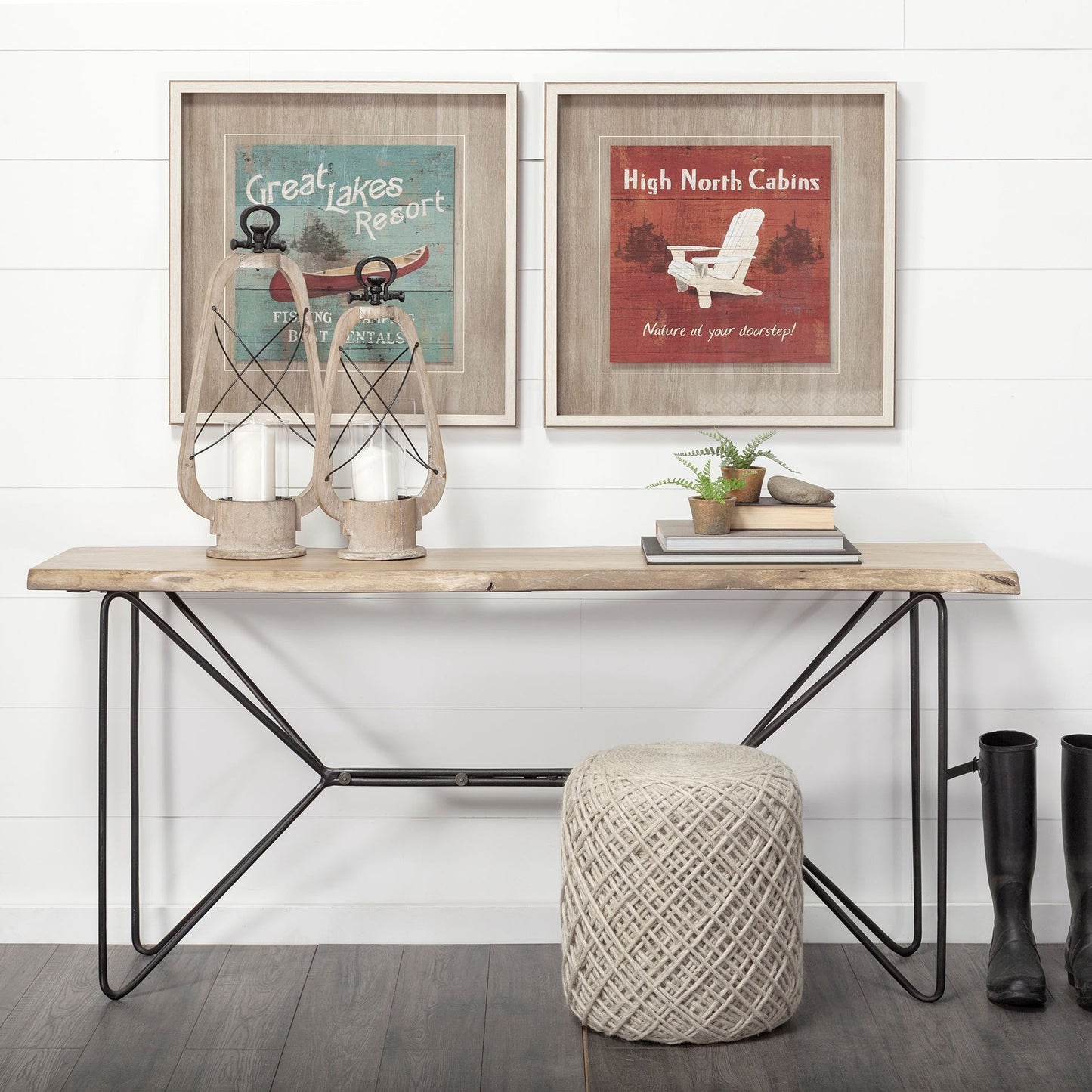 HERMOSA OATMEAL CYLINDRICAL POUF - Varnish & Vibe