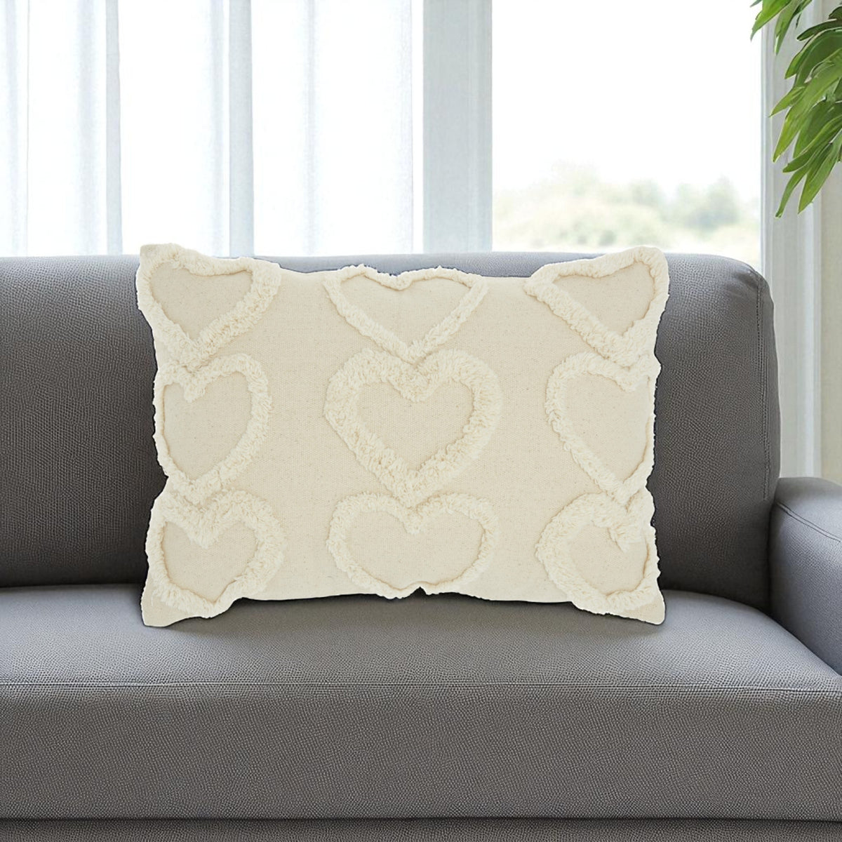 14" X 20" OFF WHITE COTTON - Varnish & Vibe