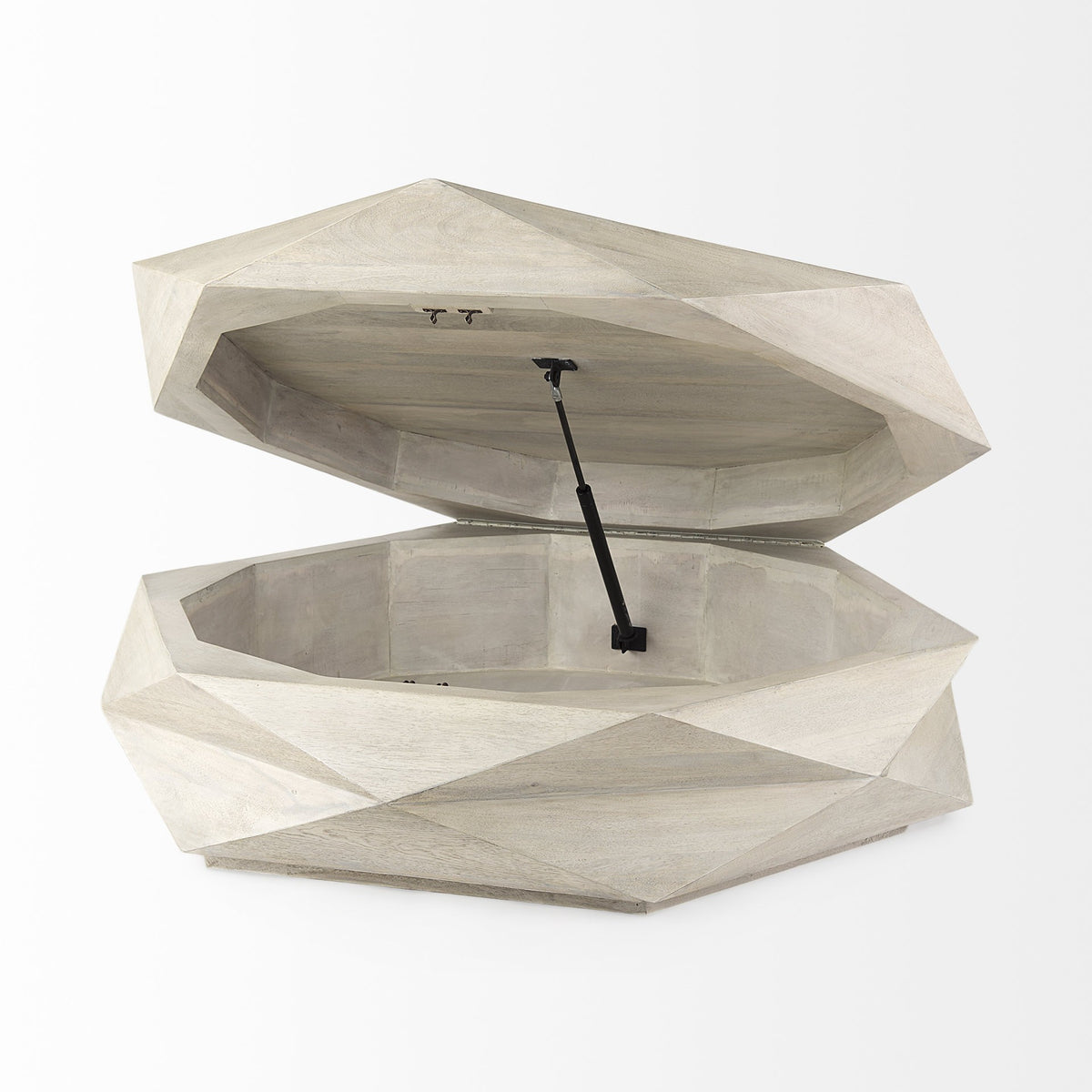 REDONDO HEXAGON SOLID WOOD COFFEE TABLE