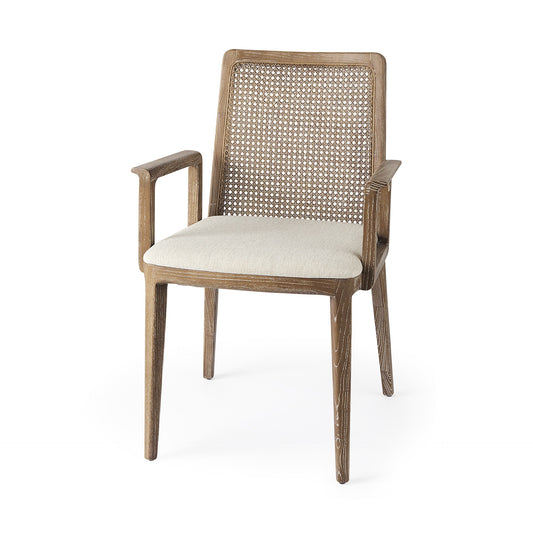 HERMOSA WOOD DINING ARMCHAIR