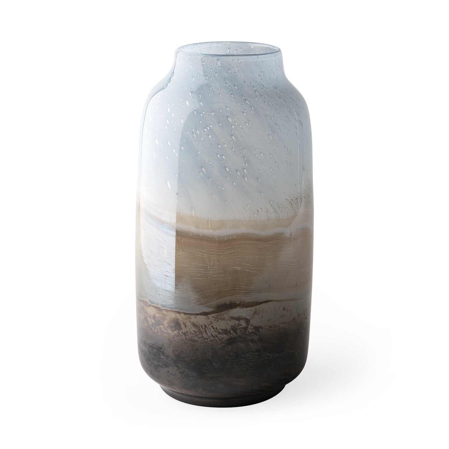 OCEAN 15" GLASS VASE - Varnish & Vibe