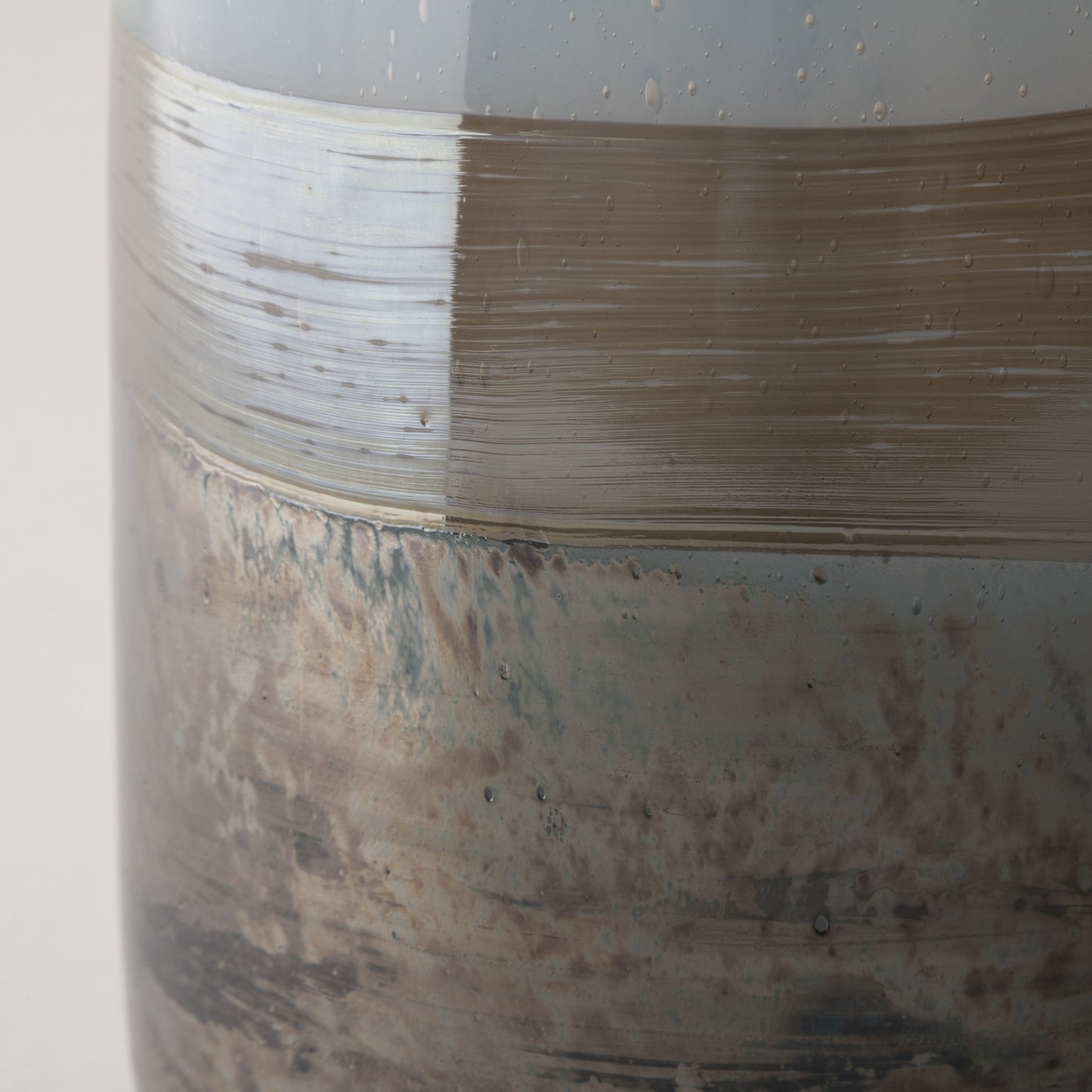 OCEAN 13" GLASS VASE - Varnish & Vibe