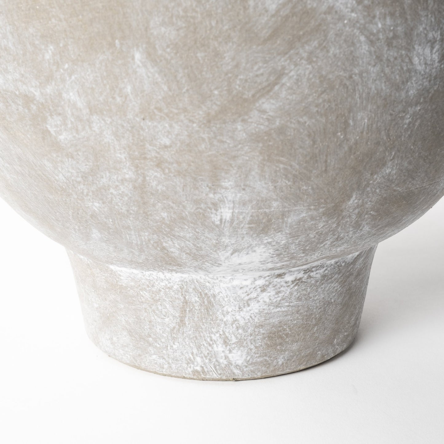 HERMOSA 10" BROWN CERAMIC TABLE VASE
