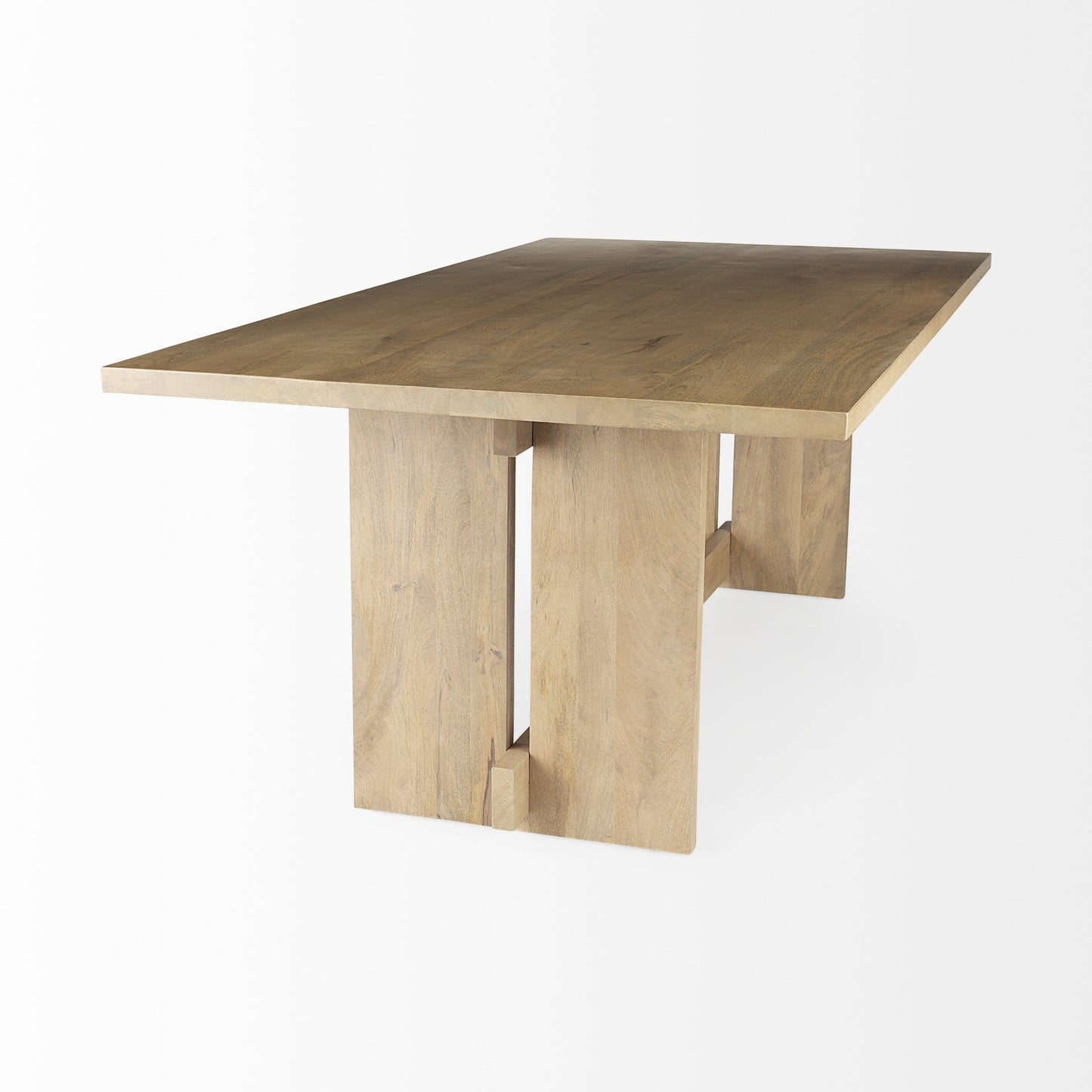 HERMOSA 84" LIGHT WOOD DINING TABLE