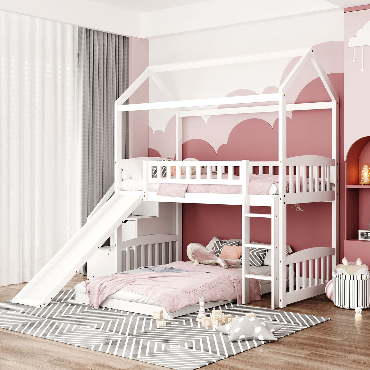 OCEAN PLAYHOUSE BUNK BED