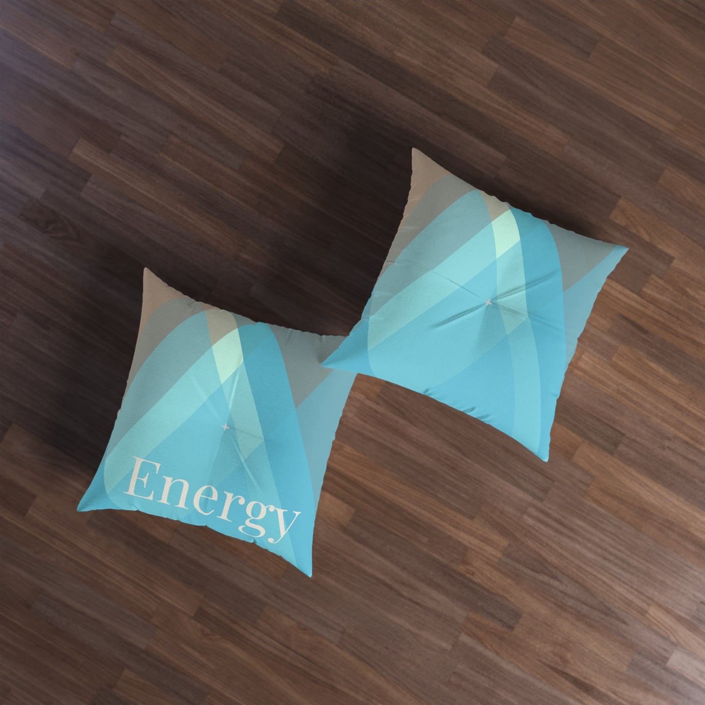 OCEAN ENERGY TUFTED FLOOR PILLOW