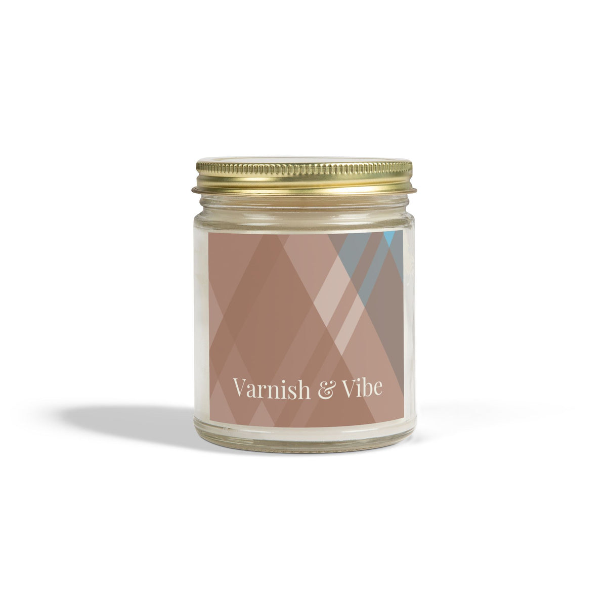 MOCHA MOUSSE 4oz/9oz COCONUT APRICOT WAX SCENTED CANDLE - Varnish & Vibe