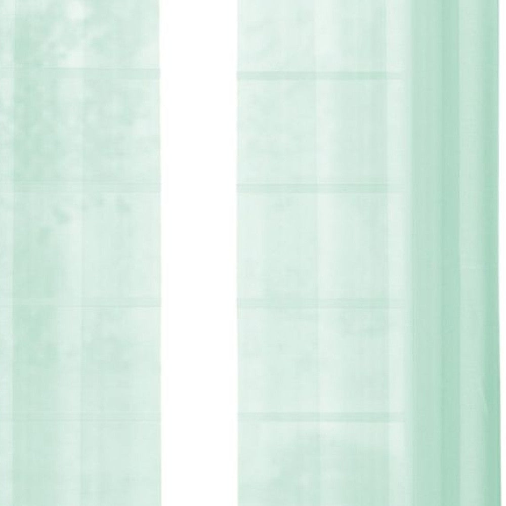 OCEAN 84"AQUA CURTAIN WINDOW PANELS