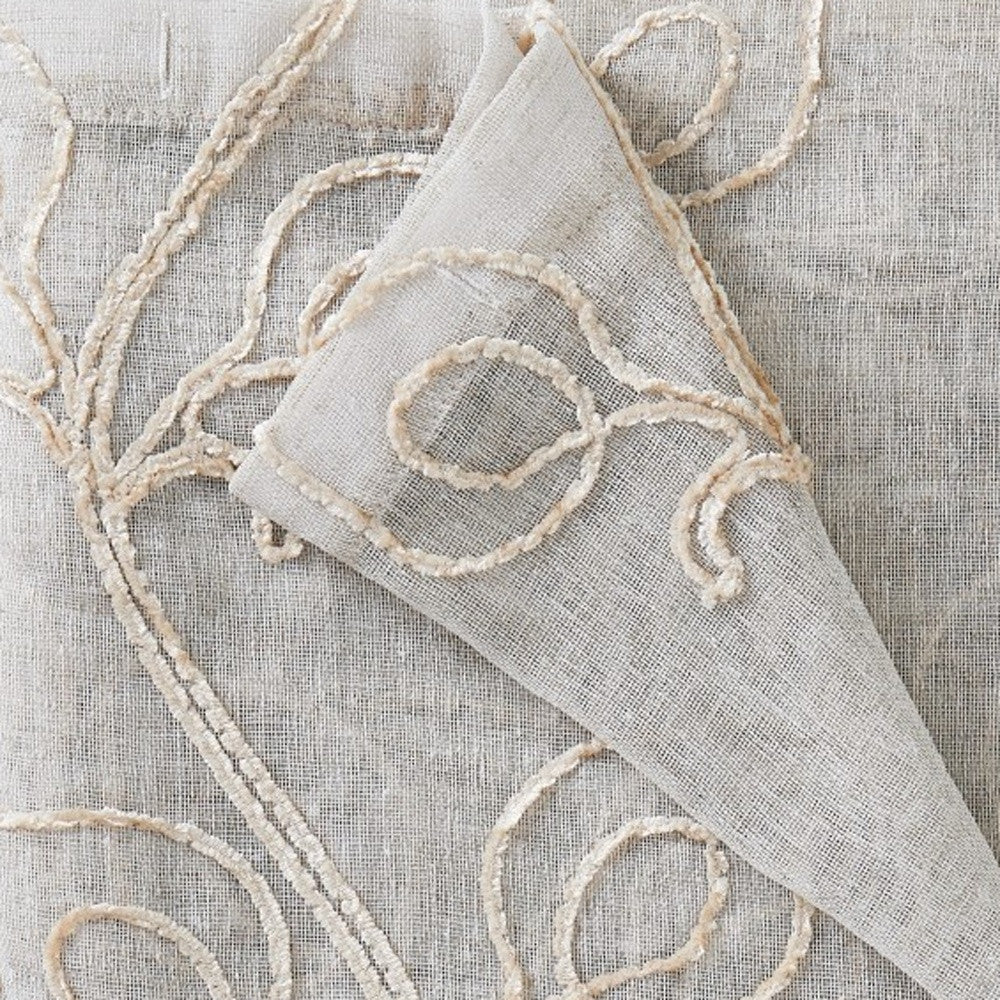 PIER 96" BEIGE BOHO CURTAIN WINDOW PANELS - Varnish & Vibe