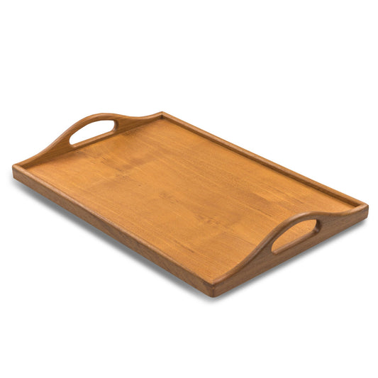 OCEAN 19" SOLID TEAK SERVING TRAY