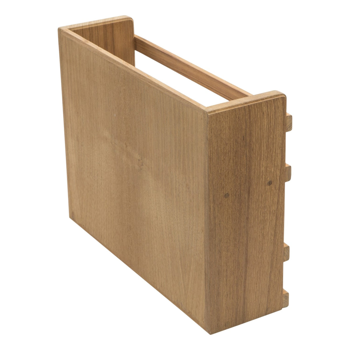 CALABASAS WALL MOUNTED 13.13 " WOOD SPICE RACK - Varnish & Vibe