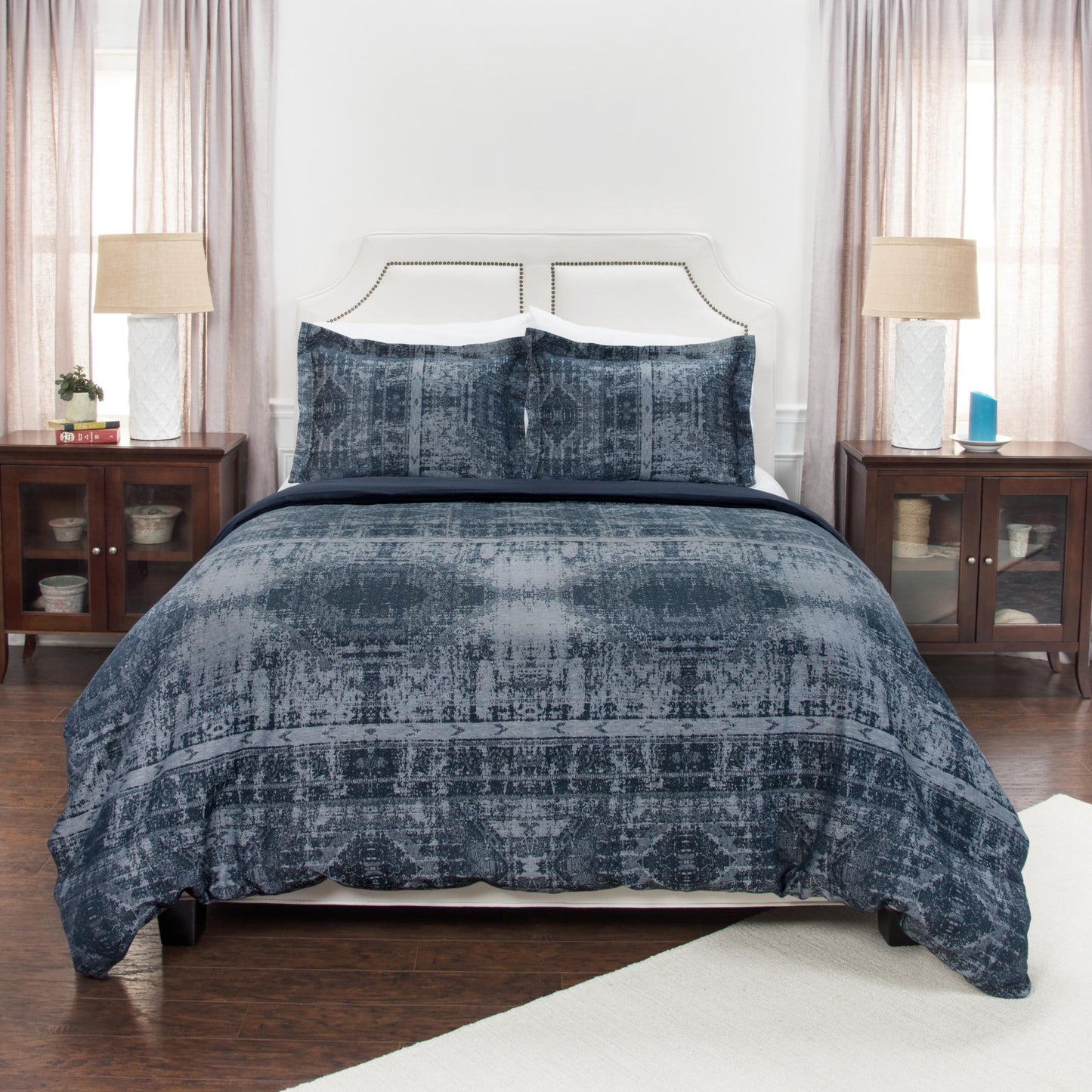 300 THREAD QUEEN DUVET COVER - Varnish & Vibe