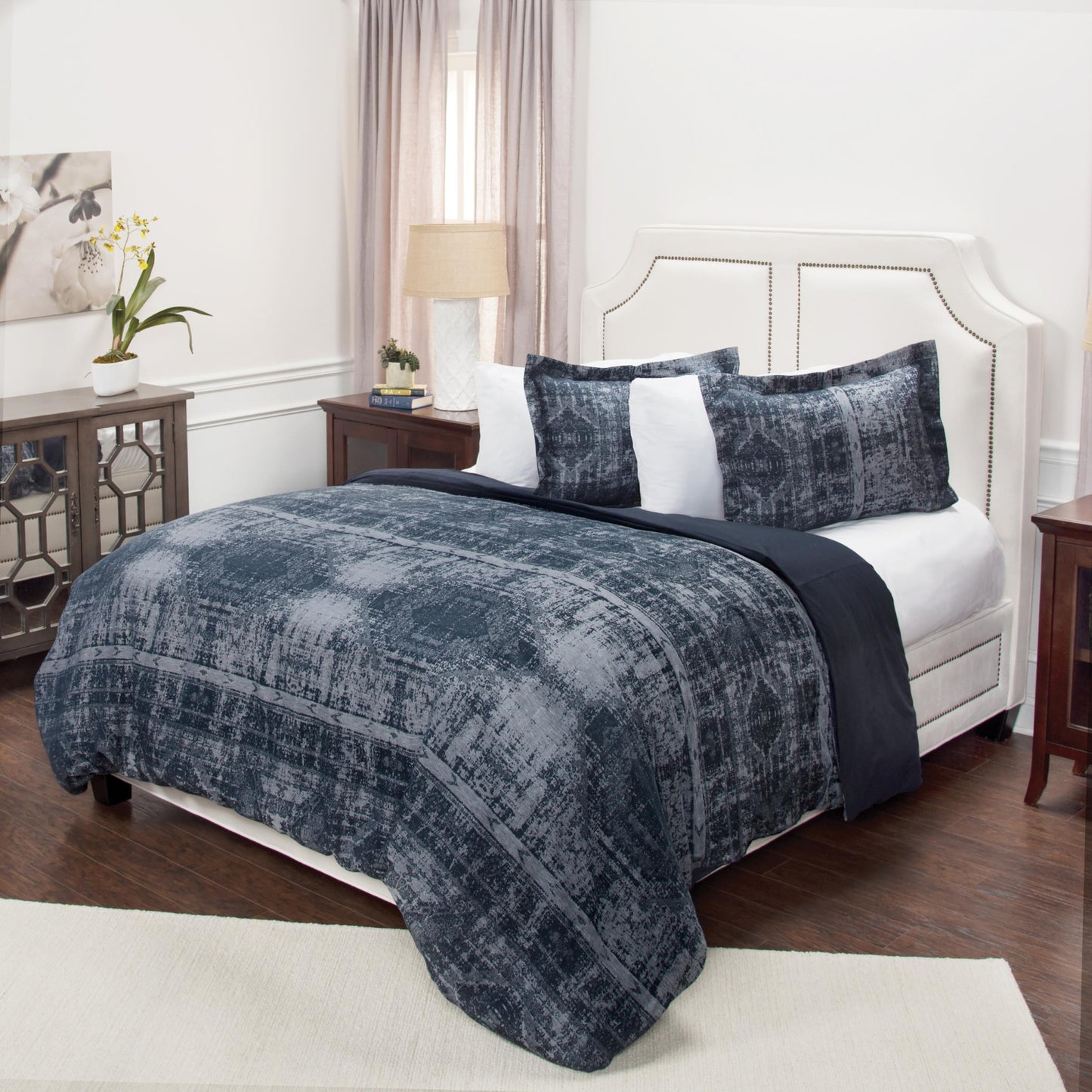 300 THREAD QUEEN DUVET COVER - Varnish & Vibe
