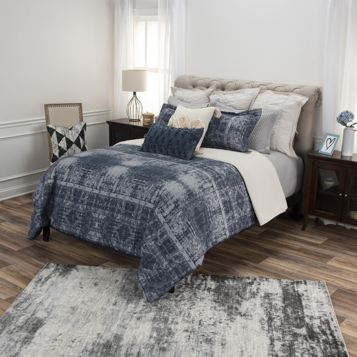 300 THREAD QUEEN DUVET COVER - Varnish & Vibe