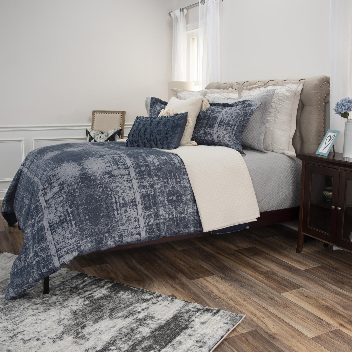 300 THREAD QUEEN DUVET COVER - Varnish & Vibe