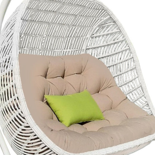 LAKEVIEW WHITE OUTDOOR SWING CHAIR