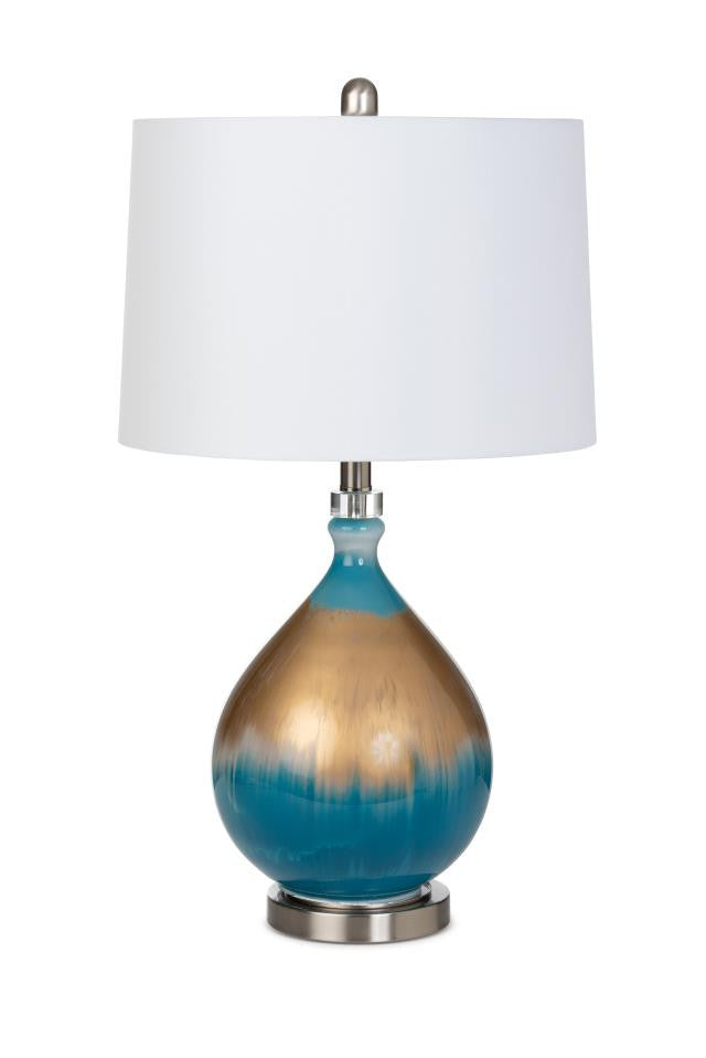 glass standard table lamp set, blue glass standard table lamp, glass standard table lamp, standard table lamp set shade, standard table lamp set