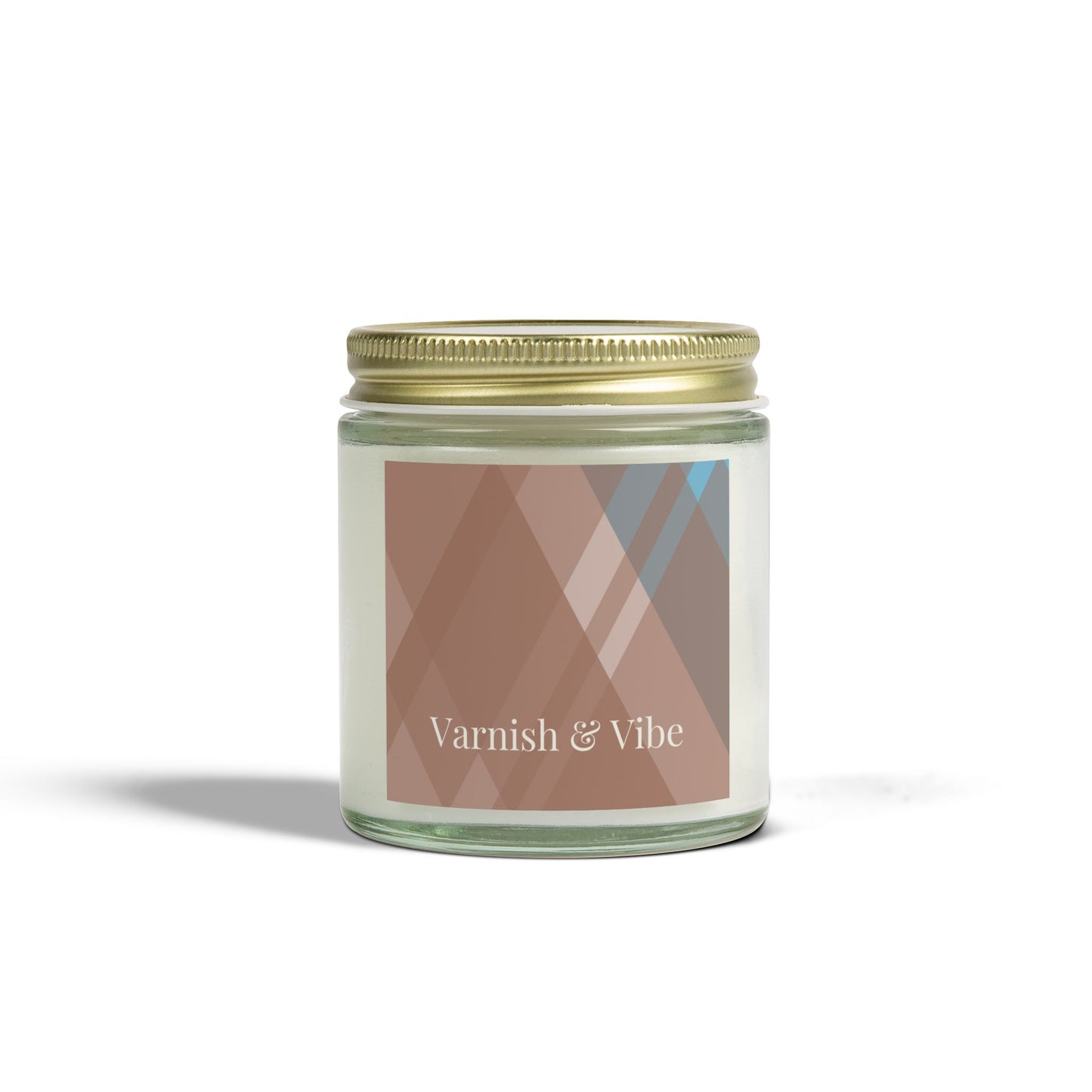 MOCHA MOUSSE 4oz/9oz COCONUT APRICOT WAX SCENTED CANDLE - Varnish & Vibe