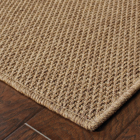 LAKEVIEW 9' x 13' TAN OUTDOOR RUG