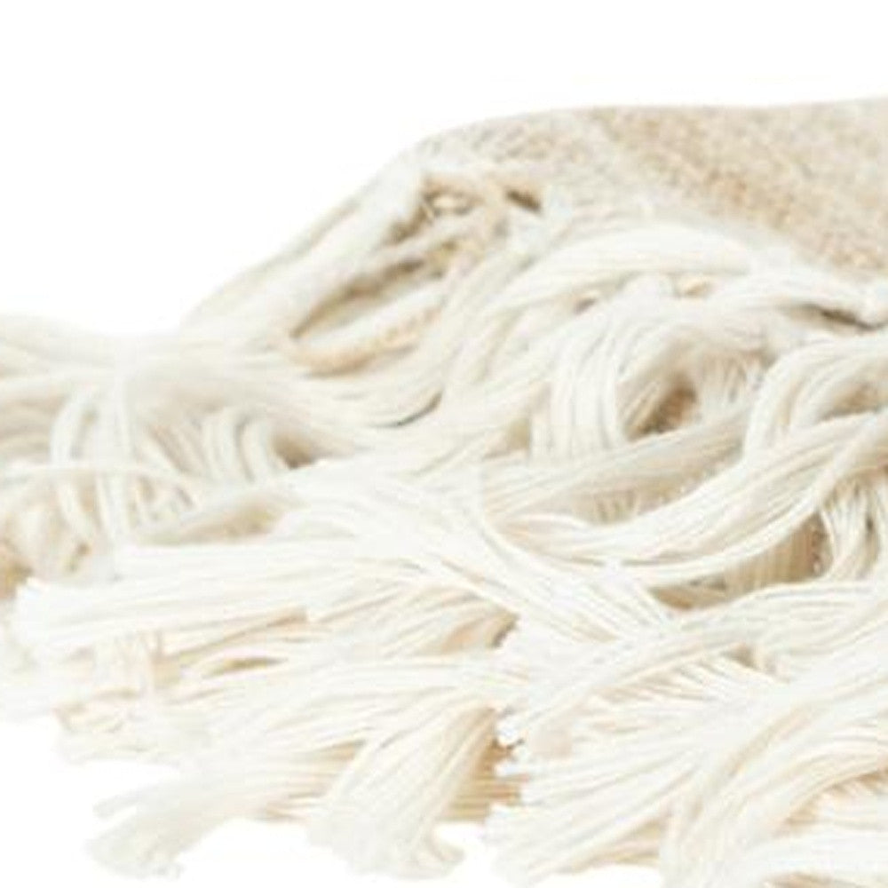 LAKEVIEW BEIGE WOVEN PET OUTDOOR THROW BLANKET