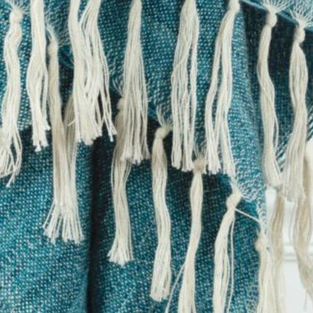 LAKEVIEW TEAL BLUE PET OUTDOOR THROW BLANKET