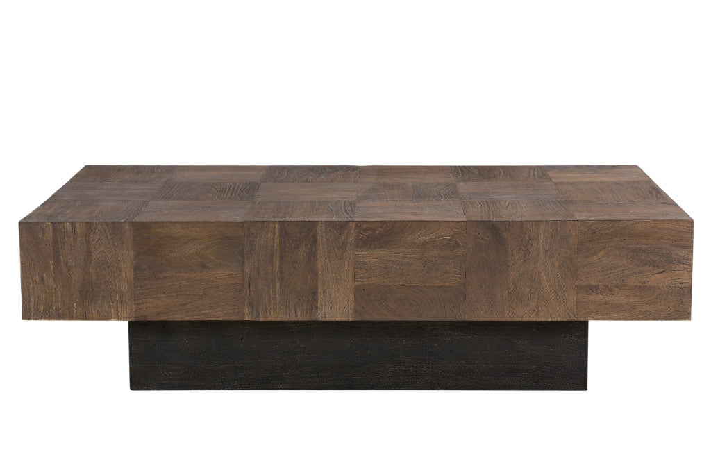 ARDMORE 59" SOLID WOOD COFFEE TABLE - Varnish & Vibe