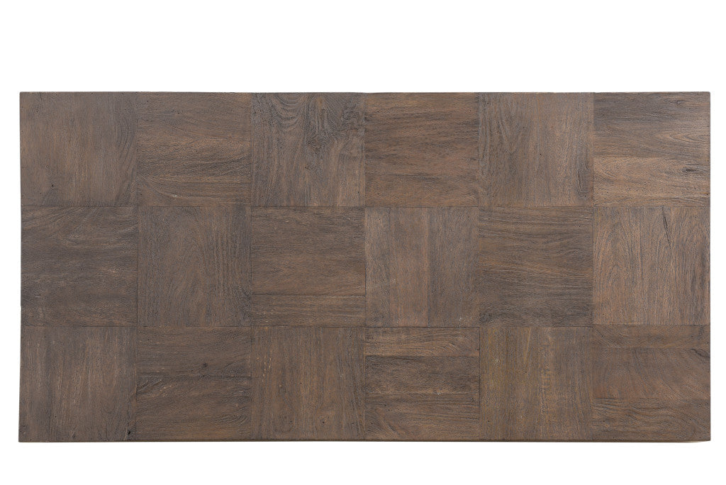 ARDMORE 59" SOLID WOOD COFFEE TABLE - Varnish & Vibe