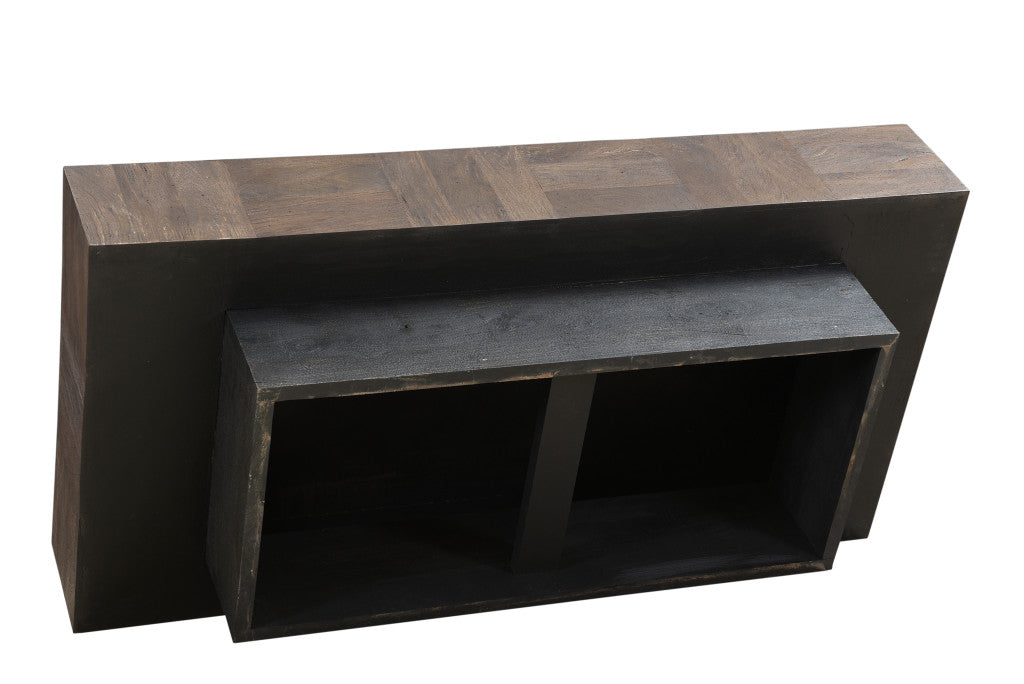 ARDMORE 59" SOLID WOOD COFFEE TABLE - Varnish & Vibe
